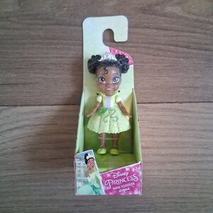 Disney Princess Tiana and Frog Mini Toddler Posable Doll Figure Jakks New 2016